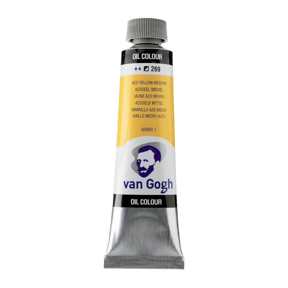 Van Gogh Yağlı Boya 40 ml Seri 1 Azo Yellow Medium 269