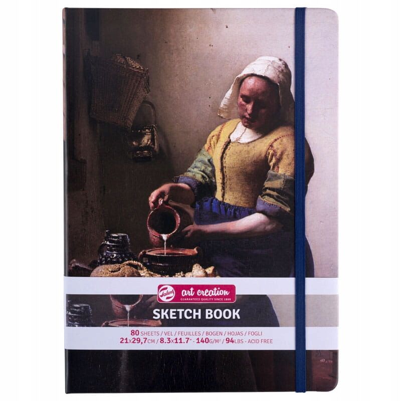 Art creation Sketch Book Eskiz Bloğu 9x14 140gr 80 Yaprak Beyaz Sayfalı