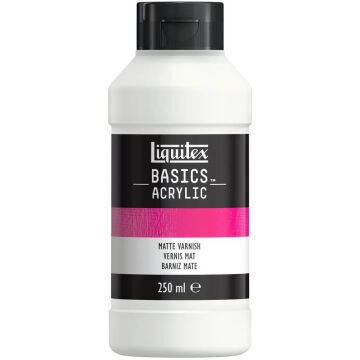 Liquitex Basics Matte Varnish Mat Akrilik Vernik 250 ml