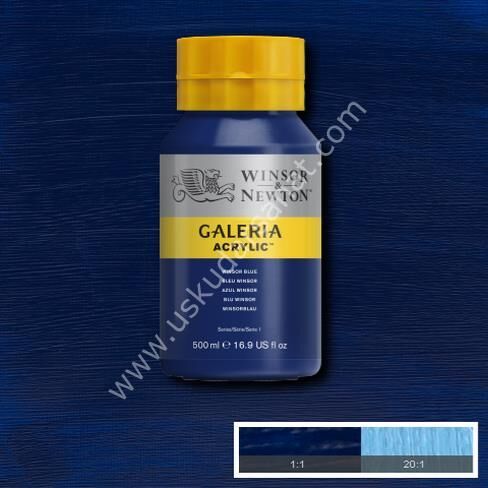 W.Newton Galeria Akrilik Boya 500ml 706 WINSOR BLUE
