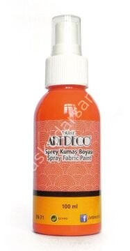 Artdeco Sprey Kumaş Boyası 100ml Turuncu