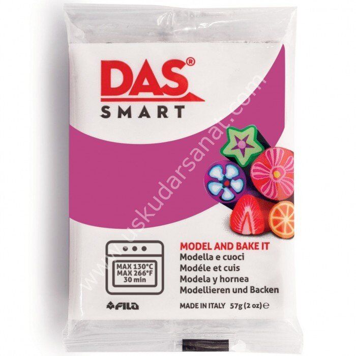 Das Smart Fırınlanabilir Polimer Kil 011 Pembe