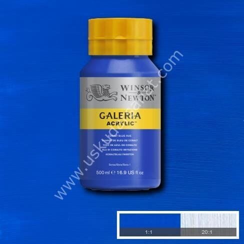 W.Newton Galeria Akrilik Boya 500ml 179 COBALT BLUE HUE