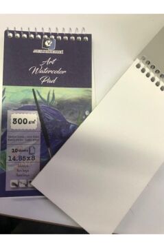 Alex Schoeller Art Sulu Boya Defteri 300gr 14,85x8cm 10yp Spiralli