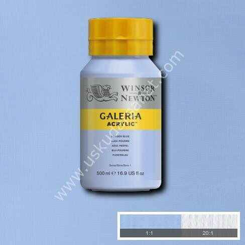 W.Newton Galeria Akrilik Boya 500ml 446 POWDER BLUE