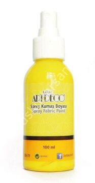 Artdeco Sprey Kumaş Boyası 100ml Sarı