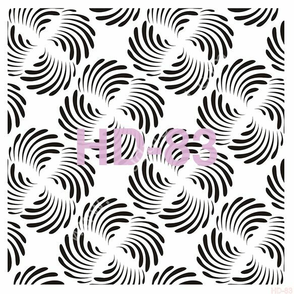 Cadence Home Decor Mobilya - Duvar Stencil 45x45cm HD-83
