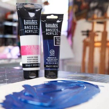Liquitex Basics Iridescent Medium Akrilik Sedef Medyumu 250 ml