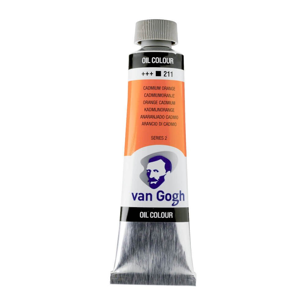 Van Gogh Yağlı Boya 40 ml Seri 2 Cadmium Orange 211