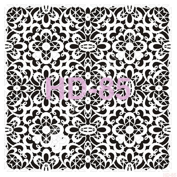 Cadence Home Decor Mobilya - Duvar Stencil 45x45cm HD-85