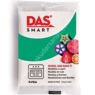 Das Smart Fırınlanabilir Polimer Kil 020 Emerald Yeşili