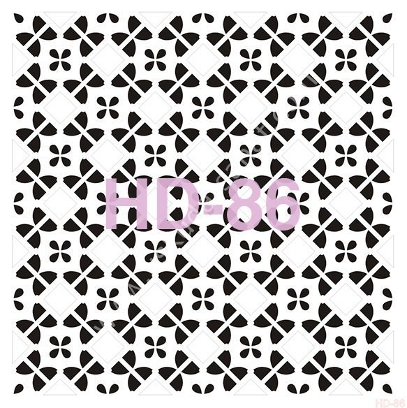Cadence Home Decor Mobilya - Duvar Stencil 45x45cm HD-86