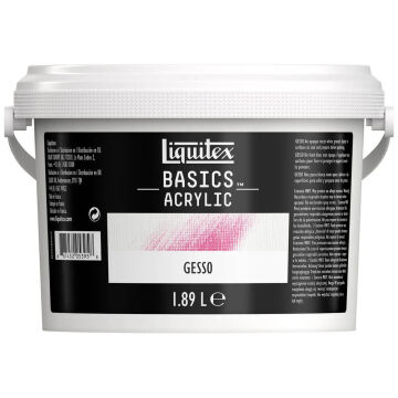 Liquitex Basics Gesso Zemin Astar Boyası Beyaz 1.89 Litre