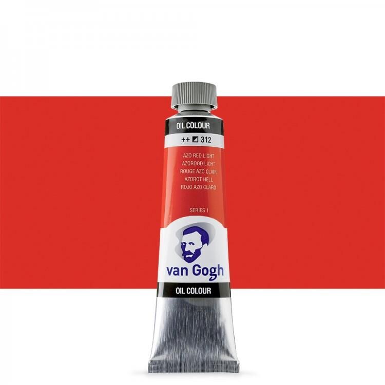 Talens Van Gogh Yağlı Boya 40ml Seri 1 312 Azo Red L