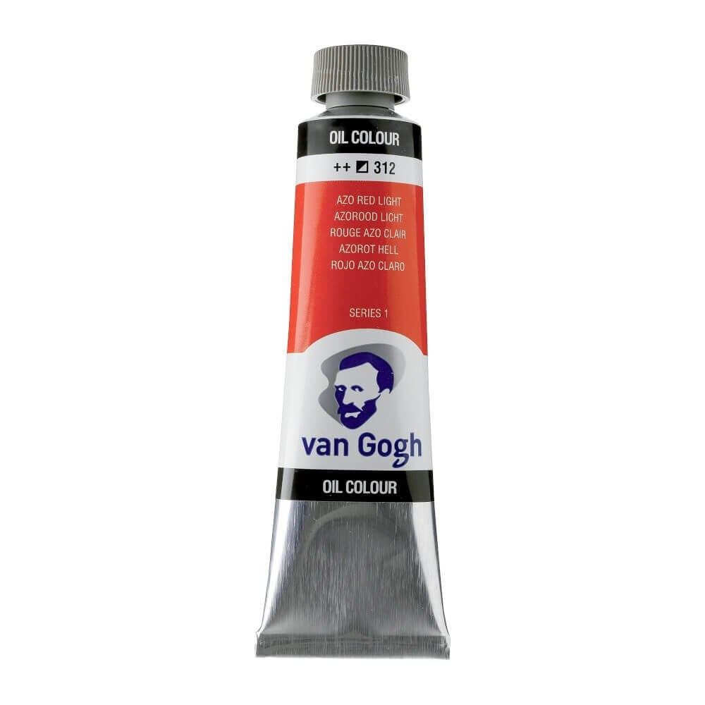 Van Gogh Yağlı Boya 40 ml Seri 1 Azo Red Light 312