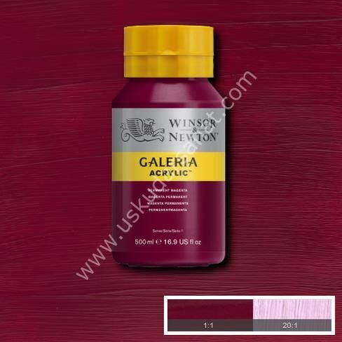 W.Newton Galeria Akrilik Boya 500ml 488 PERMANENT MAGENTA