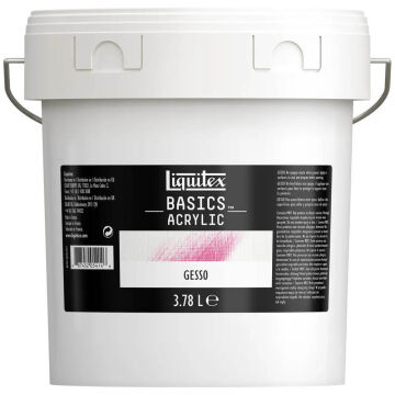 Liquitex Basics Gesso Zemin Astar Boyası Beyaz 3.78 Litre