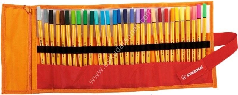 Stabilo Kalem 88 30'li Çantalı Set 8830-2
