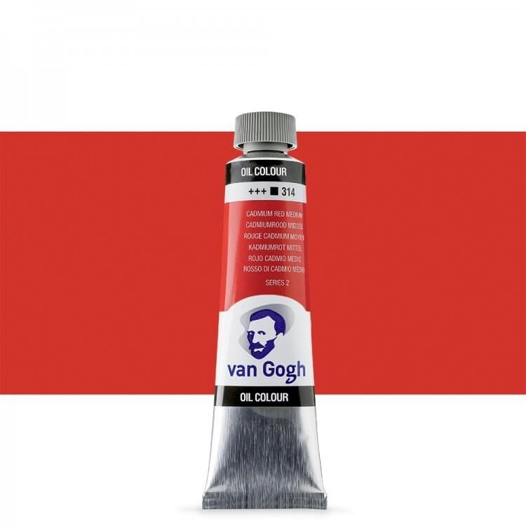 Talens Van Gogh Yağlı Boya 40ml Seri 2 314 Cadmium Red M