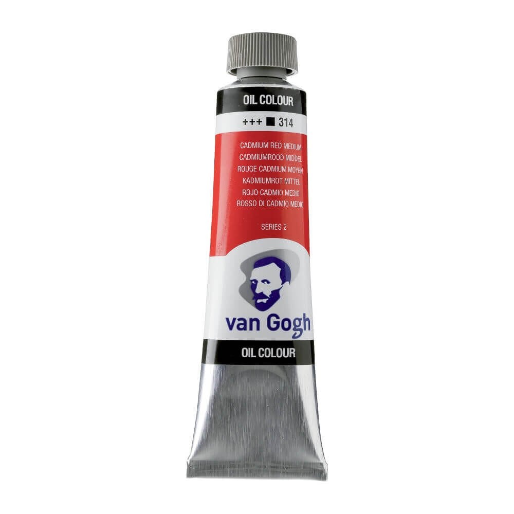 Van Gogh Yağlı Boya 40 ml Seri 2 Cadmium Red Medium 314