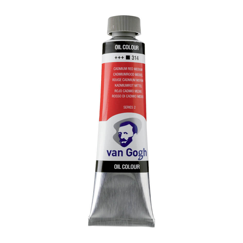 Van Gogh Yağlı Boya 40 ml Seri 2 Cadmium Red Medium 314