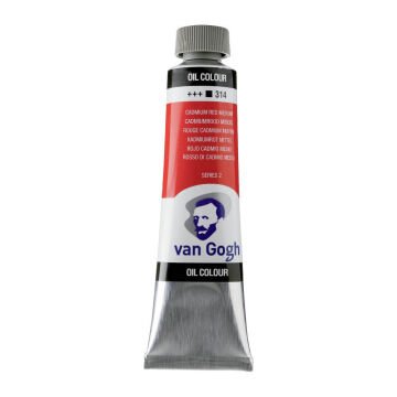 Van Gogh Yağlı Boya 40 ml Seri 2 Cadmium Red Medium 314