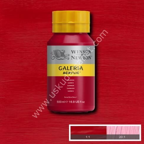 W.Newton Galeria Akrilik Boya 500ml 203 CRIMSON