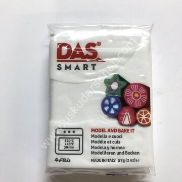 Das Smart Fırınlanabilir Polimer Kil 301 Simli Beyaz