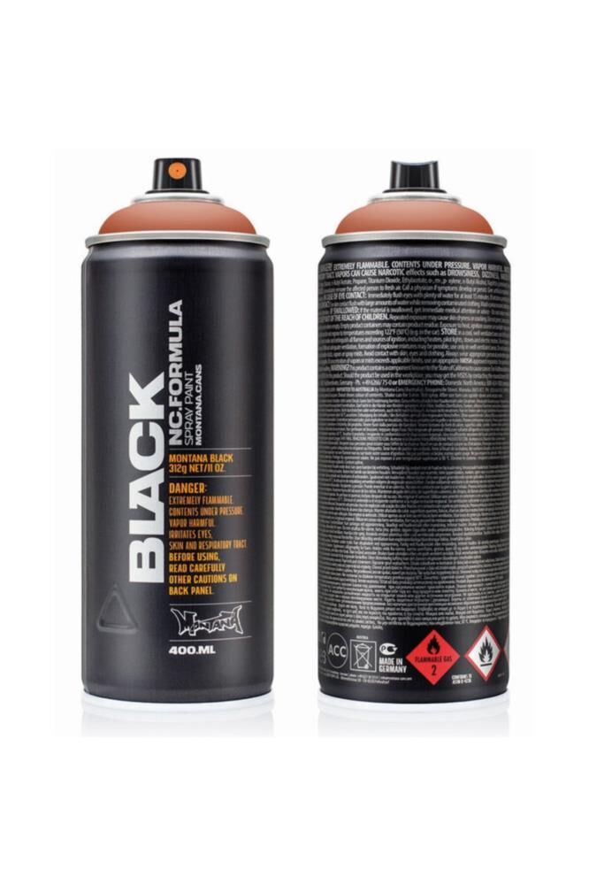 Montana Black Sprey Boya 400ml Hazle BLK1060