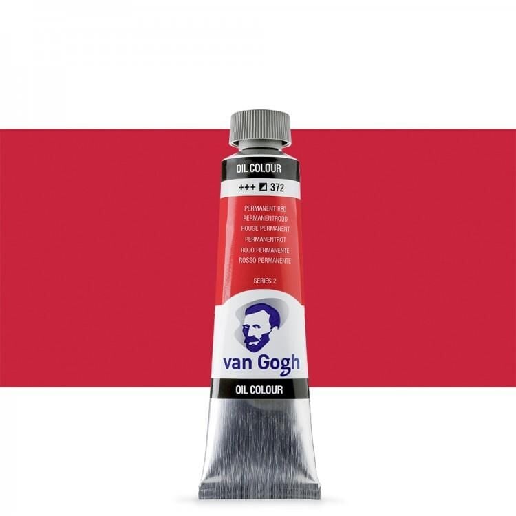 Talens Van Gogh Yağlı Boya 40ml Seri 2 372 Permanent Red