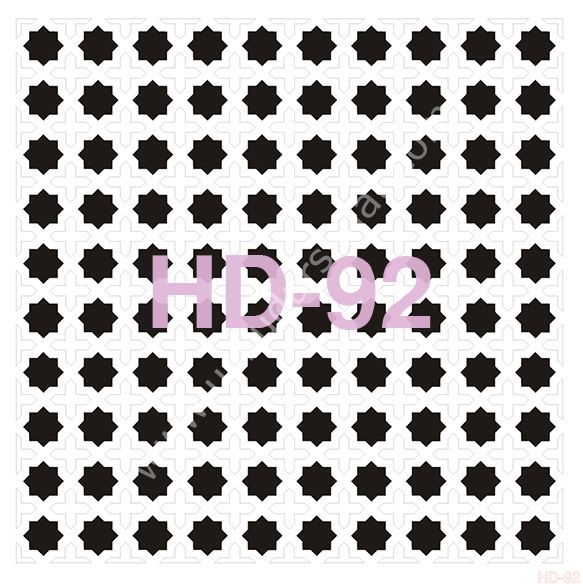 Cadence Home Decor Mobilya - Duvar Stencil 45x45cm HD-92