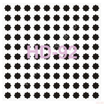 Cadence Home Decor Mobilya - Duvar Stencil 45x45cm HD-92