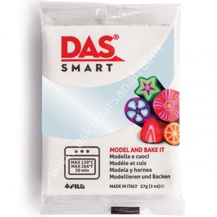 Das Smart Fırınlanabilir Polimer Kil 601 Opal Beyaz
