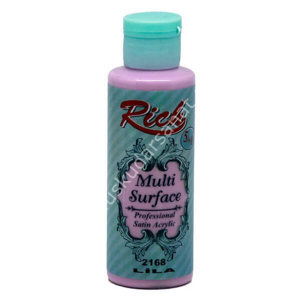 Rich Multi Surface Her Yüzey İçin Akrilik Boya 130 cc. 2168 LİLA