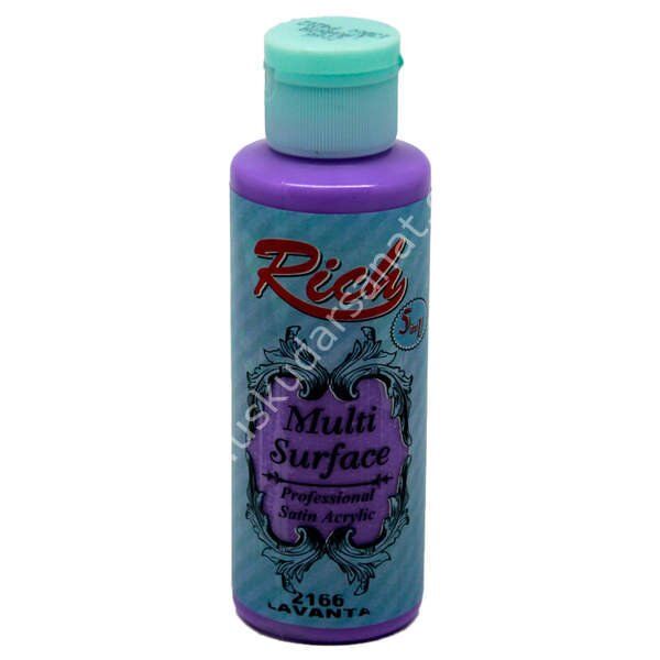 Rich Multi Surface Her Yüzey İçin Akrilik Boya 130 cc. 2166 LAVANTA
