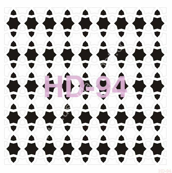 Cadence Home Decor Mobilya - Duvar Stencil 45x45cm HD-94