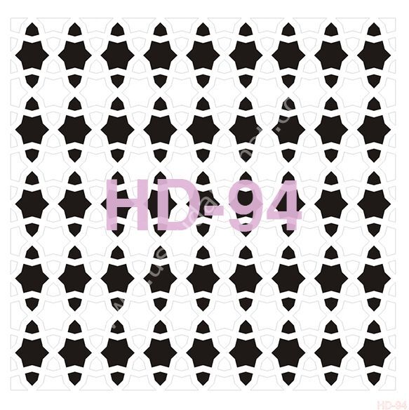Cadence Home Decor Mobilya - Duvar Stencil 45x45cm HD-94
