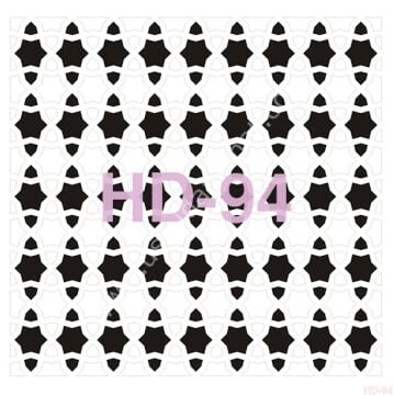 Cadence Home Decor Mobilya - Duvar Stencil 45x45cm HD-94