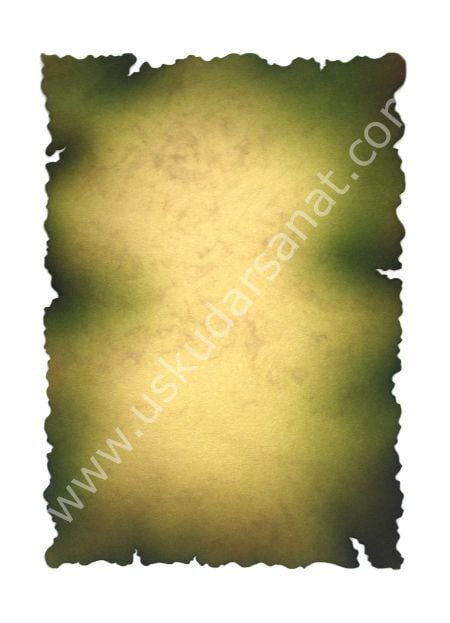 Yanık Kağıt 300gr A3 Yeşil