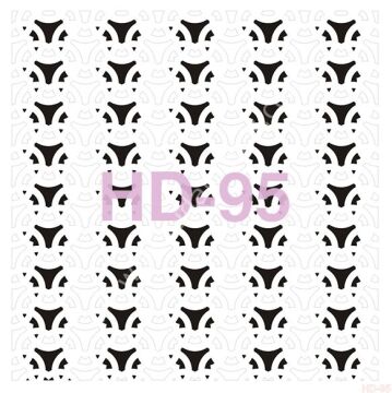 Cadence Home Decor Mobilya - Duvar Stencil 45x45cm HD-95