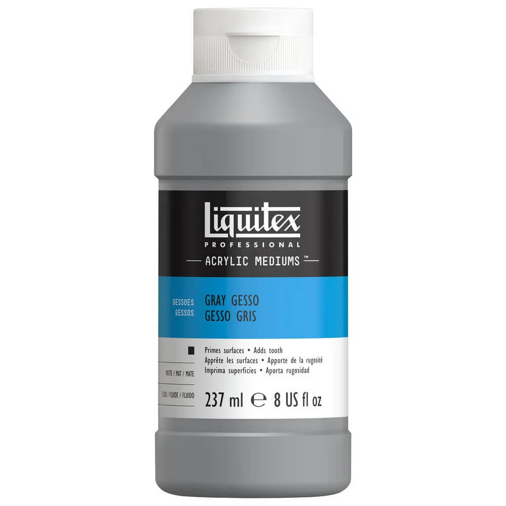 Liquitex Professional Grey Gesso Zemin Astar Boyası Gri 237 ml