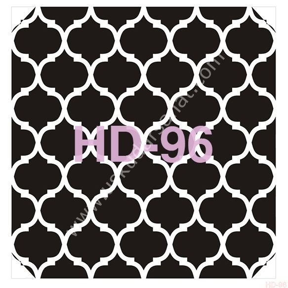 Cadence Home Decor Mobilya - Duvar Stencil 45x45cm HD-96
