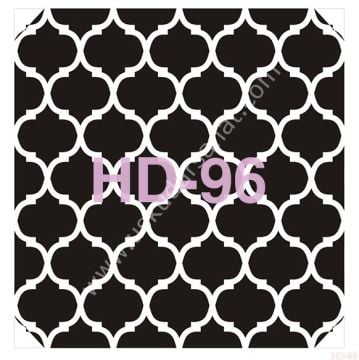 Cadence Home Decor Mobilya - Duvar Stencil 45x45cm HD-96