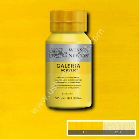 W.Newton Galeria Akrilik Boya 500ml 120 CADMIUM YELLOW MEDIUM HUE