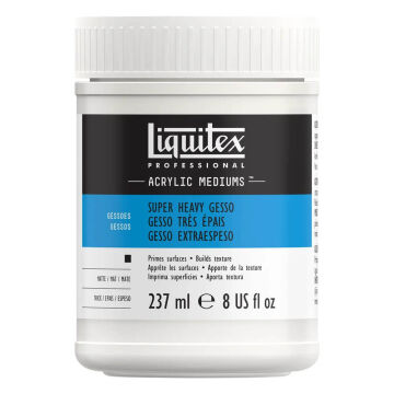 Liquitex Professional Super Heavy Gesso Akrilik Süper Yoğun Zemin Astarı Beyaz 237 ml