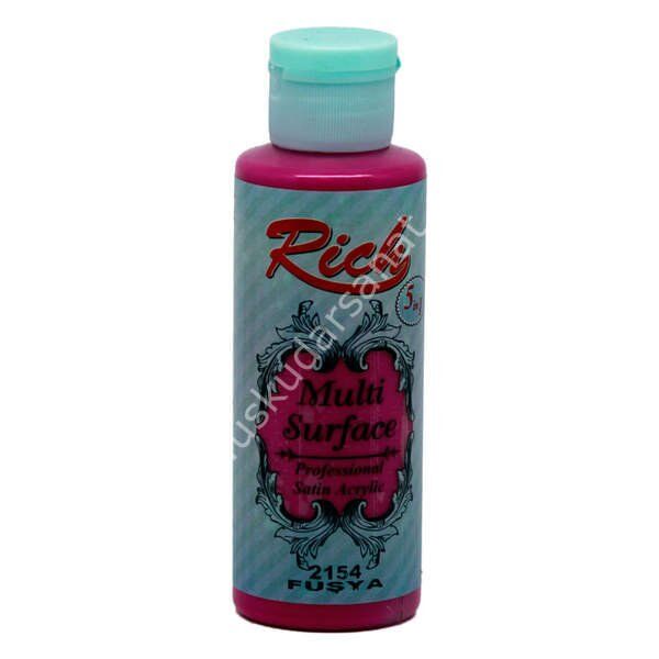 Rich Multi Surface Her Yüzey İçin Akrilik Boya 130 cc. 2154 FUŞYA