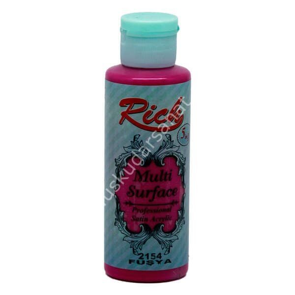 Rich Multi Surface Her Yüzey İçin Akrilik Boya 130 cc. 2154 FUŞYA