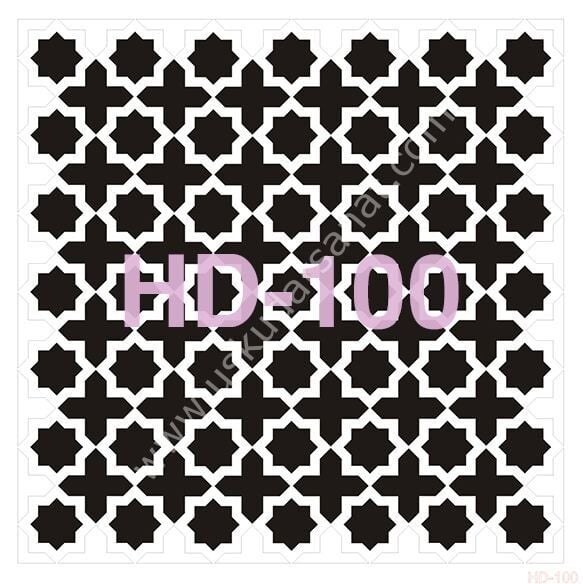 Cadence Home Decor Mobilya - Duvar Stencil 45x45cm HD-100