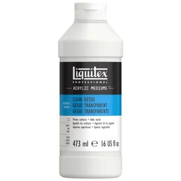 Liquitex Professional Clear Gesso Akrilik Şeffaf Zemin Astarı 473 ml
