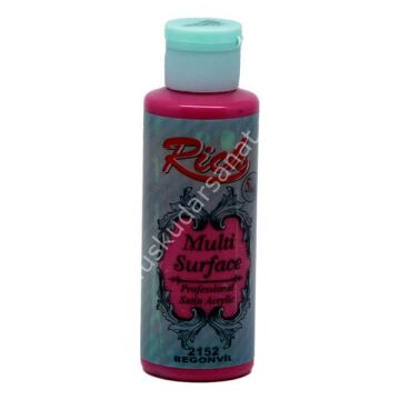 Rich Multi Surface Her Yüzey İçin Akrilik Boya 130 cc. 2152 BEGONYA